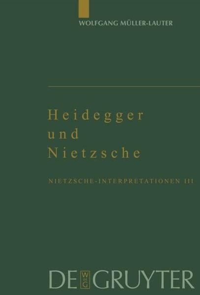 Produktbild: Heidegger und Nietzsche