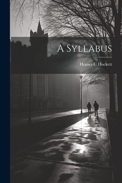 Produktbild: A Syllabus