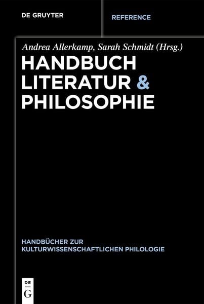 Produktbild: Handbuch Literatur & Philosophie
