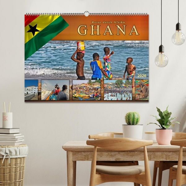 Produktbild: Reise durch Afrika - Ghana (Wandkalender 2026 DIN A2 quer), CALVENDO Monatskalender