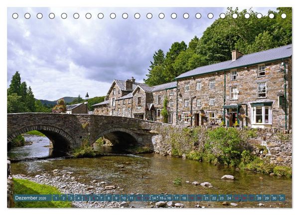 Produktbild: Herbe Sch&ouml;nheit Wales (Tischkalender 2026 DIN A5 quer), CALVENDO Monatskalender