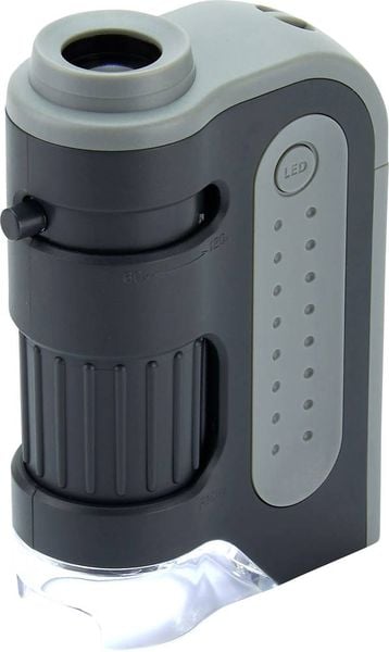 Carson Optical MM-300 Taschen-Mikroskop 120 x Auflicht
