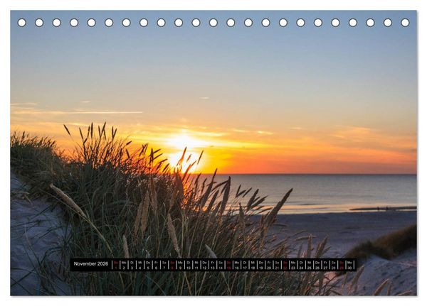 Produktbild: D&auml;nemark Impressionen (Tischkalender 2026 DIN A5 quer), CALVENDO Monatskalender
