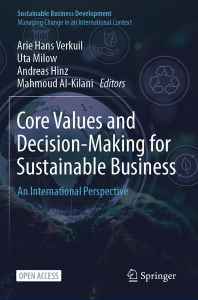 Produktbild: Core Values and Decision-Making for Sustainable Business