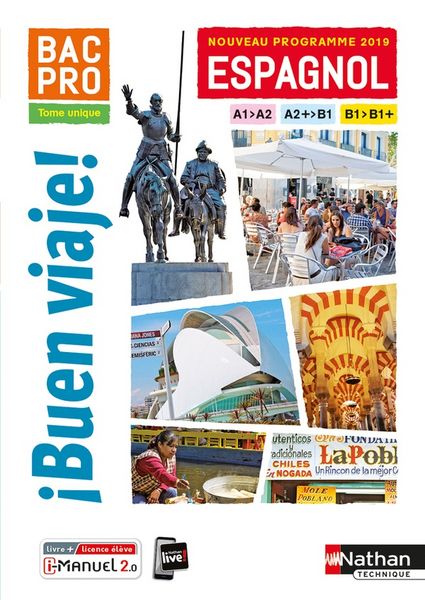 Produktbild: Buen Viaje; Espagnol: Bac Pro: Niveau A2;b2: Livre + Licence de l