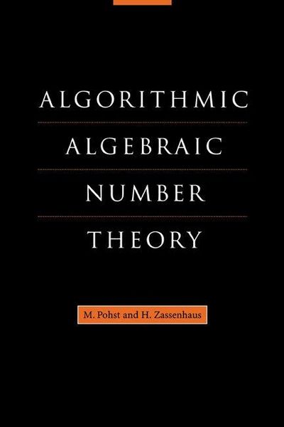 Produktbild: Algorithmic Algebraic Number Theory