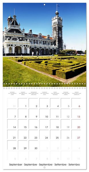 Produktbild: New Zealand Best places to travel (Wall Calendar 2026 12 &times; 12 Inch) CALVENDO 12 Month Wall Calendar