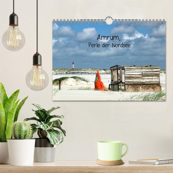 Produktbild: Amrum, Perle der Nordsee (Wandkalender 2026 DIN A4 quer), CALVENDO Monatskalender
