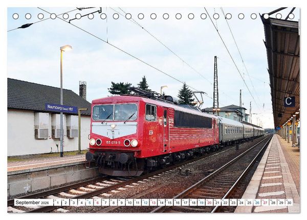Produktbild: Die Baureihe 250 - Reichsbahnlok in DB-Diensten (Tischkalender 2026 DIN A5 quer), CALVENDO Monatskalender