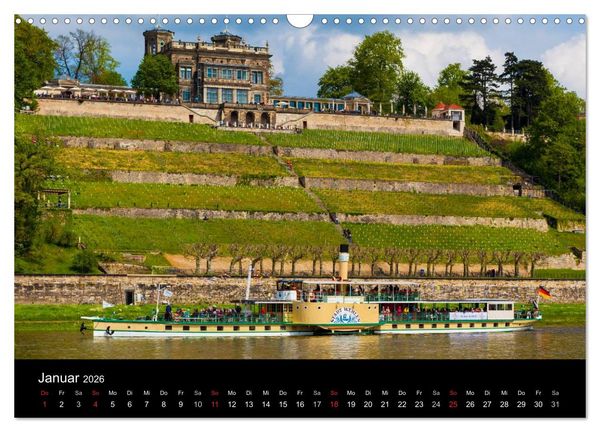 Produktbild: Schaufelraddampfer (Wandkalender 2026 DIN A3 quer), CALVENDO Monatskalender