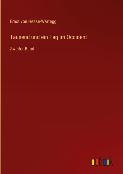 Produktbild: Tausend und ein Tag im Occident