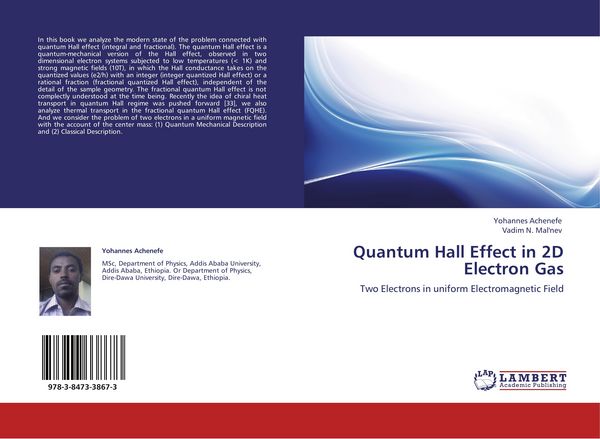 Produktbild: Quantum Hall Effect in 2D Electron Gas