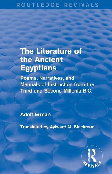 Produktbild: The Literature of the Ancient Egyptians