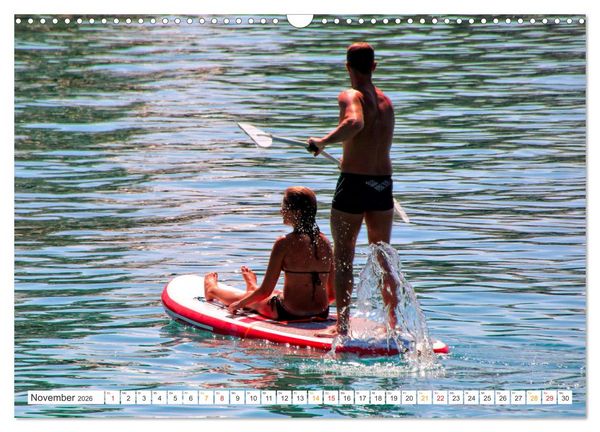 Produktbild: Stand-Up-Paddling SUP (Wandkalender 2026 DIN A3 quer), CALVENDO Monatskalender