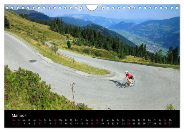 Produktbild: Alpenp&auml;sse auf dem Rennrad Vol. 2 (Wandkalender 2027 DIN A4 quer), CALVENDO Monatskalender