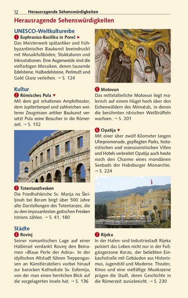 Produktbild: TRESCHER Reisef&uuml;hrer Istrien und Kvarner Bucht