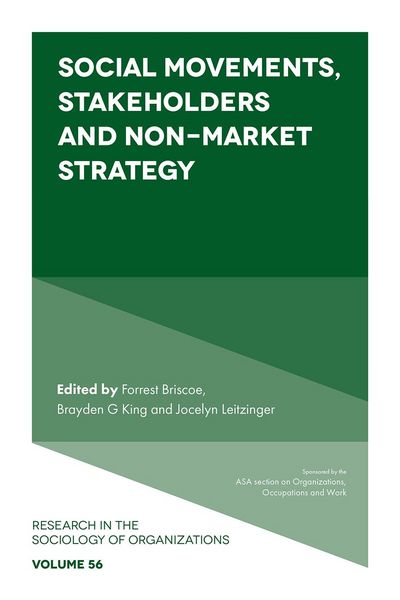 Produktbild: Social Movements, Stakeholders and Non-Market Strategy