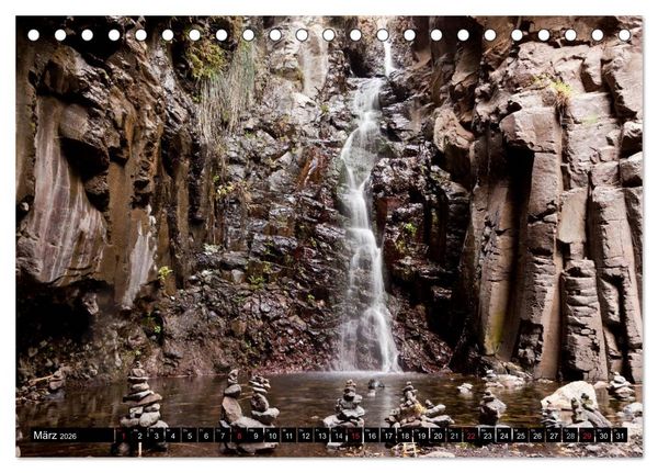 Produktbild: La Gomera - Valle Gran Rey (Tischkalender 2026 DIN A5 quer), CALVENDO Monatskalender