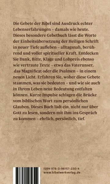 Produktbild: Die sch&ouml;nsten Gebete der Bibel