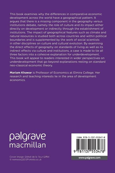 Produktbild: The Geography of Underdevelopment