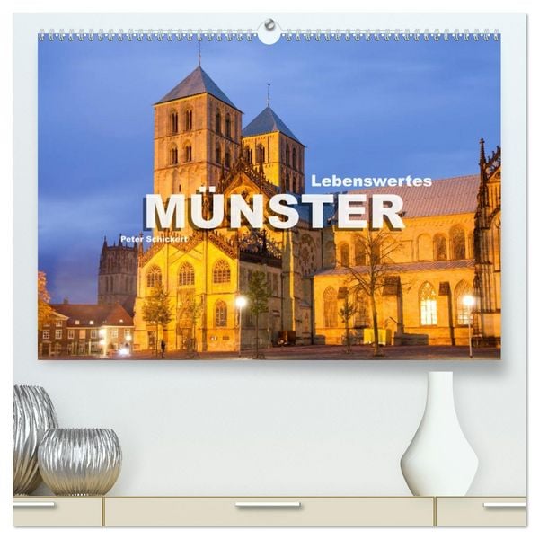 Produktbild: Lebenswertes M&uuml;nster (hochwertiger Premium Wandkalender 2026 DIN A2 quer), Kunstdruck in Hochglanz
