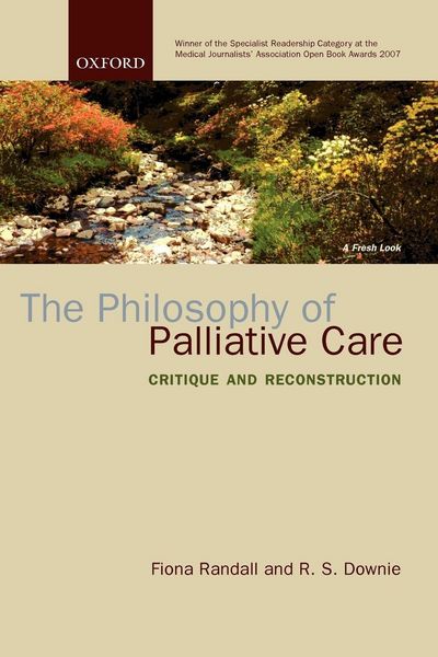 Produktbild: The Philosophy of Palliative Care