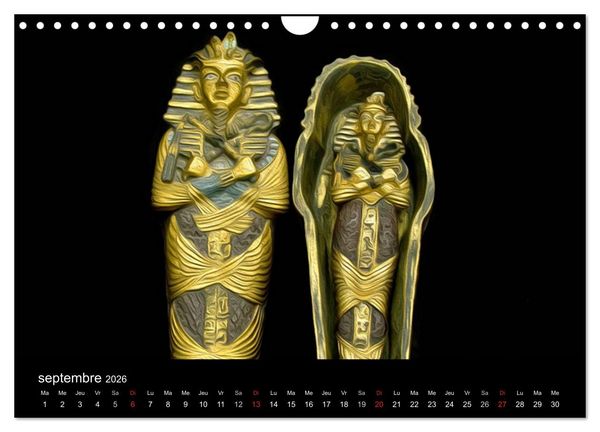 Produktbild: L'&Eacute;GYPTE EN COULEURS (Calendrier mural 2026 DIN A4 vertical), CALVENDO calendrier mensuel
