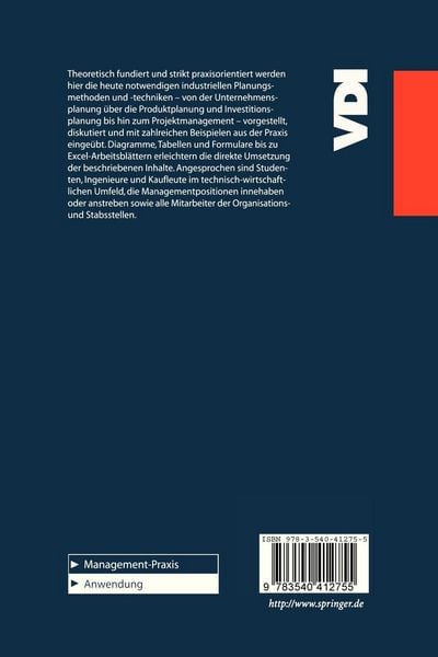 Produktbild: Industrielle Planungstechniken