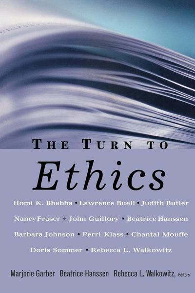 Produktbild: The Turn to Ethics