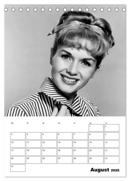 Produktbild: Legenden - Unvergessene Filmstars (Tischkalender 2026 DIN A5 hoch), CALVENDO Monatskalender