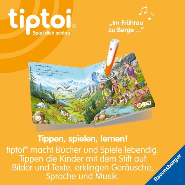 Produktbild: Tiptoi® Liederbücher - Meine schönsten Lieder für unterwegs
