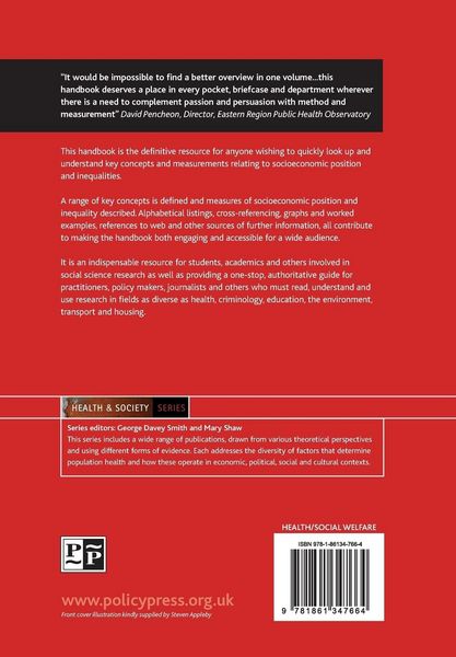 Produktbild: The handbook of inequality and socioeconomic position