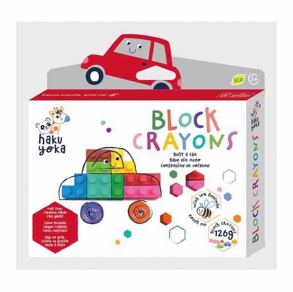Produktbild: HAKUYOKA Block-Wachsmalkreiden