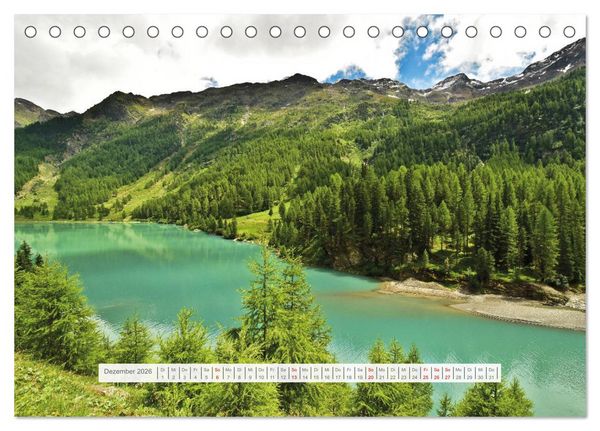 Produktbild: Sommer im Vinschgau (Tischkalender 2026 DIN A5 quer), CALVENDO Monatskalender