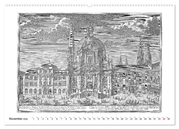 Produktbild: W&uuml;rzburg in alten Bildern (hochwertiger Premium Wandkalender 2026 DIN A2 quer), Kunstdruck in Hochglanz