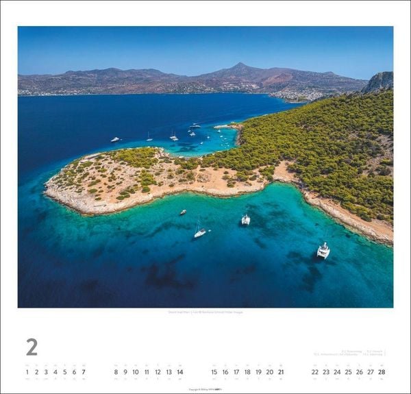 Produktbild: Griechische Inseln Kalender 2027 - Im Land der G&ouml;tter