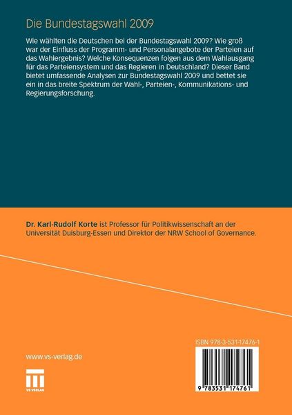 Produktbild: Die Bundestagswahl 2009