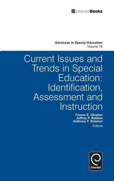 Produktbild: Current Issues and Trends in Special Education.