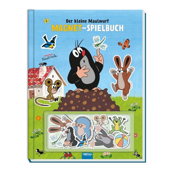 Produktbild: TR&Ouml;TSCH - Der kleine Maulwurf Magnet-Spielbuch Pappenbuch mit Magneten