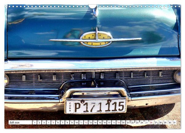 Produktbild: Golden Rocket 88 - Oldsmobile 1957 in Kuba (Wandkalender 2026 DIN A3 quer), CALVENDO Monatskalender