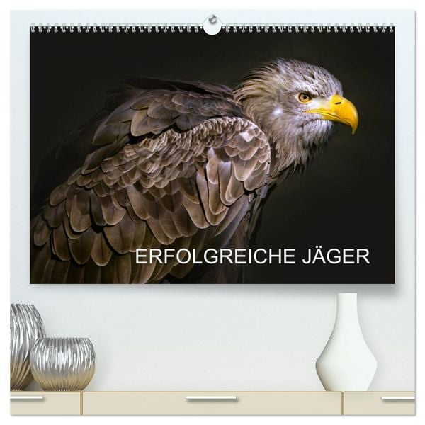 Produktbild: Erfolgreiche J&auml;ger (hochwertiger Premium Wandkalender 2026 DIN A2 quer), Kunstdruck in Hochglanz