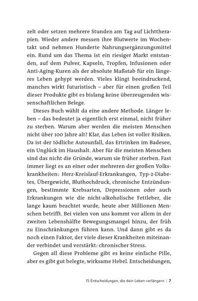 Produktbild: 15 Entscheidungen, die dein Leben verl&auml;ngern