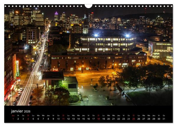 Produktbild: MONTR&Eacute;AL (Calendrier mural 2026 DIN A3 vertical), CALVENDO calendrier mensuel