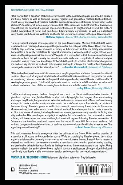 Produktbild: Building Hegemonic Order Russia's Way