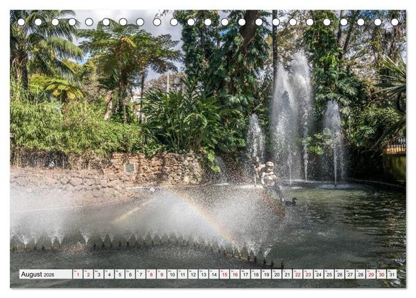 Produktbild: Madeira - Funchal (Tischkalender 2026 DIN A5 quer), CALVENDO Monatskalender