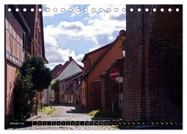 Produktbild: Barth - Idyll zwischen Bodden und Ostsee (Tischkalender 2026 DIN A5 quer), CALVENDO Monatskalender