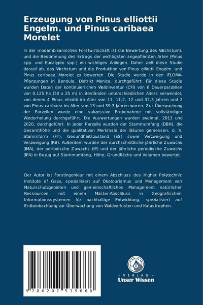 Produktbild: Erzeugung von Pinus elliottii Engelm. und Pinus caribaea Morelet