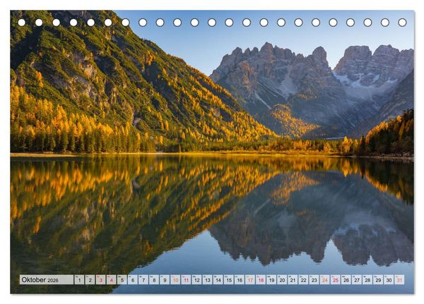 Produktbild: S&uuml;dtirol Impressionen (Tischkalender 2026 DIN A5 quer), CALVENDO Monatskalender
