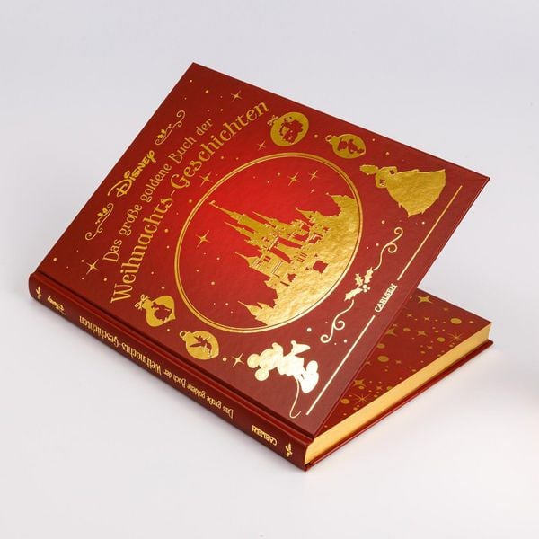 Produktbild: Disney: Das gro&szlig;e goldene Buch der Weihnachts-Geschichten