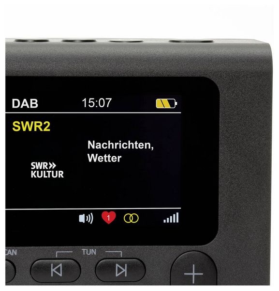 Produktbild: Dynavox DBT200 Taschenradio DAB+, FM Bluetooth&reg;, DAB+ Schwarz